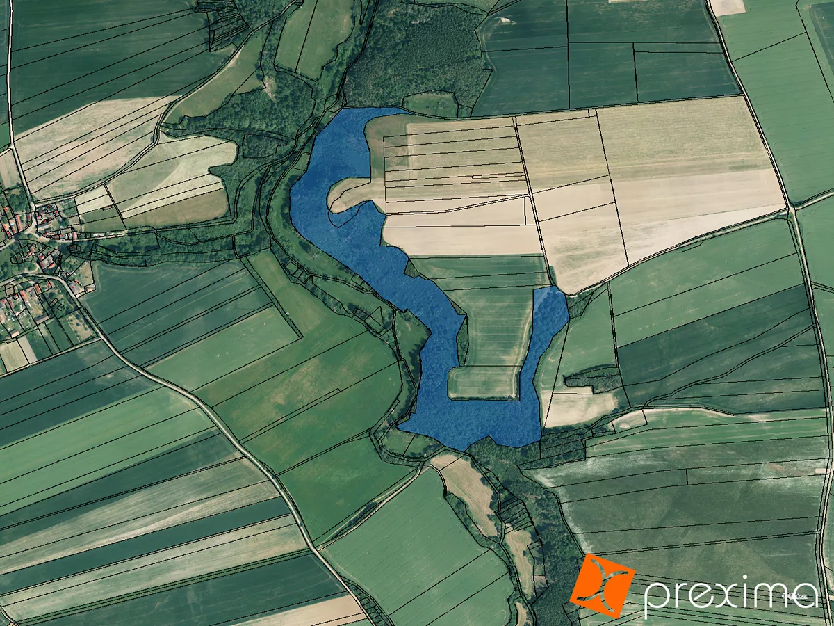 Prodej podílu 1/472 lesa 254 m²